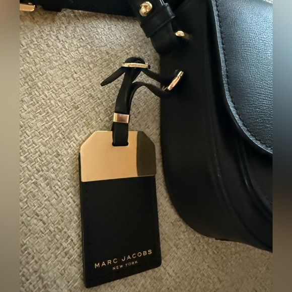 Authentic Marc Jacobs New York Mini Rider Flap Crossbody Bag Black M0014109 $295 - Picture 2 of 16